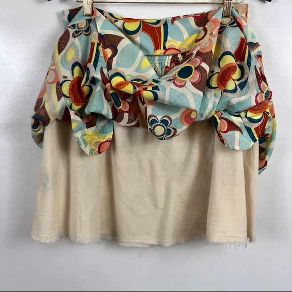 MINT Brand BOHO Skirt Drop Waist Pockets Sz 6 - Picture 2 of 8